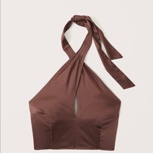 Abercrombie Cutout Halter Top